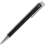 This is the LAMY Logo M+ Glossy Black Special Edition Ballpoint Pen.