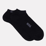 This pair of BOSS socks come with the logo stitched into them.