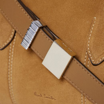 paul smith small tan suede boston bag3