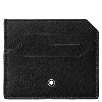 montblanc mst selection soft black 6cc card holder