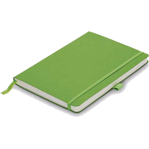 lamy a5 green softcover notebook