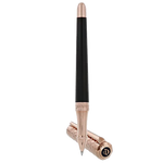 This Black & Pink Gold Liberté Rollerball Pen is designed by S.T. Dupont Paris.