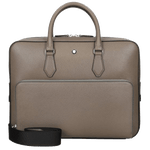 Montblanc's Sartorial Mastic Leather Document Case Medium is made out of textured saffiano leather.