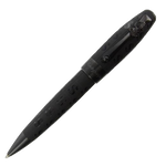 Montegrappa Cash Ballpoint Pen in Black with Ruthenium Trim.
