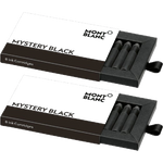 Montblanc mystery black ink cartridges.