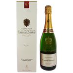 Presentation box for Laurent-Perrier Champagne.