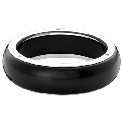 montblanc black resin bangl 1
