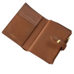 3 willis street saddle leather medium bifold purse 110784