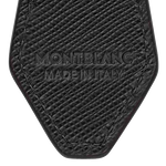 leather montblanc logo keyr