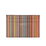 The Signature Stripe Leather 3CC Card Holder by Paul Smith.