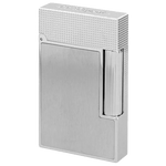 s t dupont paris brushed metal ligne 2 cling lighter