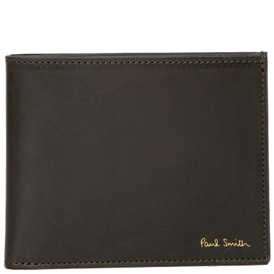 paul smith green 3cc wallet with pull out