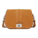 This Women's Tan Suede Cross Body Satchel Bag by Paul smith is great for weekends and days out as it is compact but stylish.