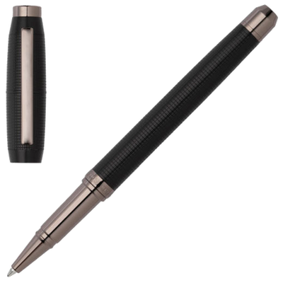 hugo boss cone black rollerball pen