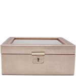 wolf rose gold palermo 6 piece watch box