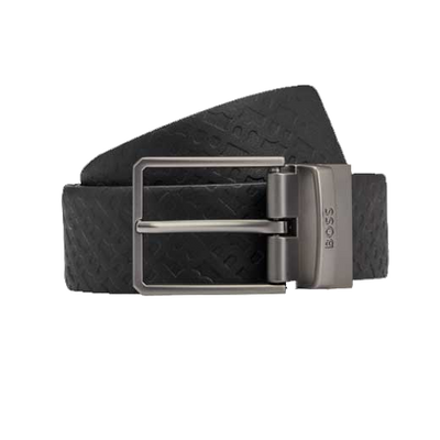 boss belt grey