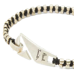 paul smith silver zip bracelet close