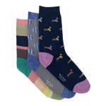 This pack of Paul Smith soft cotton cufflinks come in a 3 pack.