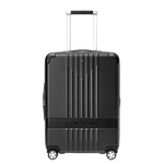 This Montblanc This #MY4810 Black Cabin Trolley features compression straps.