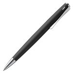 The LAMY matt black lacquered ballpoint pen in the Studio collection.