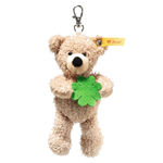Steiff's Fynn Teddy Bear Good Luck Keyring makes a lovely gift for anyone who needs a little protection on their travels.