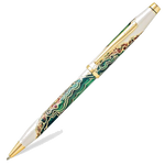 This Wanderlust Borneo Ballpoint Pen by Cross is inspired by the lush forests of the world and has various shades of green with sepia tones.