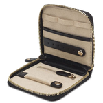wolf 1834 black marrakesh travel jewellery case inside
