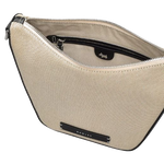3 radley oak street canvas natural small ziptop cross body bag 111399
