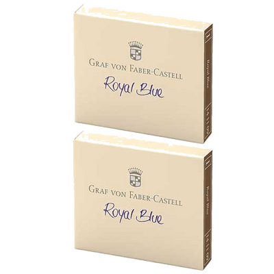 gvfc royal blue ink cartridge 2 x 6