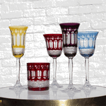 Belgravia 2 x 18cl Mulberry Champagne Flutes by Royal Scot Crystal