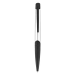 This S.T. Dupont Chrome & Matte Black Défi Millenium Ballpoint Pen has a sleek and ergonomic design, making it great for everyday use.