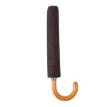 This Paul Smith Compact Umbrella in Black with 'Signature Stripe' Trim comes with a slip cover.