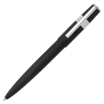 Hugo Boss Black & Chrome Gear Pinstripe Ballpoint Pen