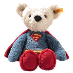 The 29cm, Superman Teddy Bear by Steiff.