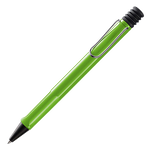 The LAMY green ballpoint pen in the Safari collection.