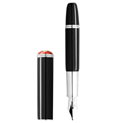 montblanc black heritage baby fountain pen