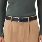 reversible pin buckle belt