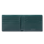 green leather card holder m