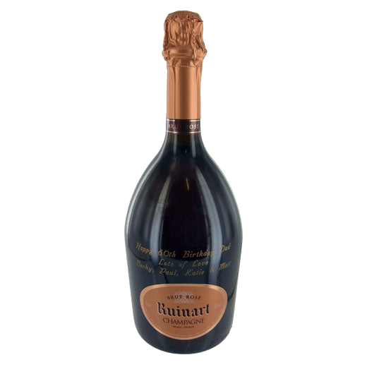 ruinart rose 60th birthday bottle engraving victoria outline font aae2c797ae52c6f136a4bd367ea767c8
