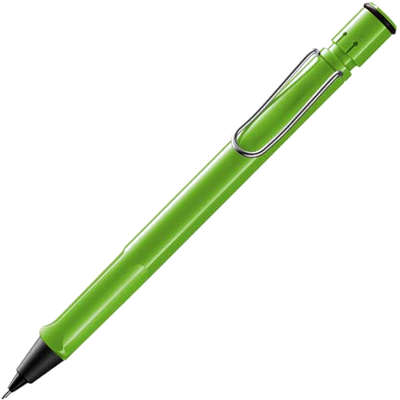 lamy safari green mechanical pencil