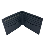 boss crosstown navy 8cc grained leather wallet3