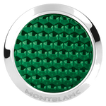 montblanc mst glacier green cufflinks front