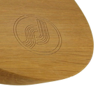 Georg Jensen cheeseboard has been engraved with a logo.
