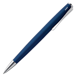 The LAMY blue lacquered ballpoint pen in the Studio collection.