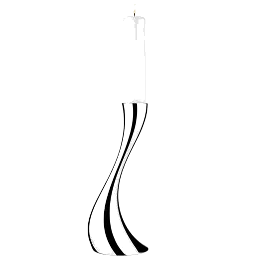 georg jensen small cobra floor candle
