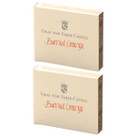 These are the Graf von Faber-Castell Burned Orange Ink Cartridges 2 x Pack of 6.