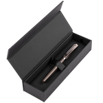 boss gun grey twist fountain pen in box 1