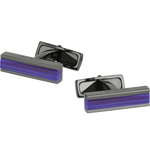 montblanc iconic black pvd and blue glass bar da011991 3