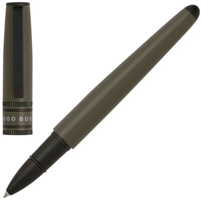 hugo boss khaki illusion gear rollerball pen