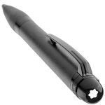 montblanc black cosmos starwalker metal ballpoint pen emblem